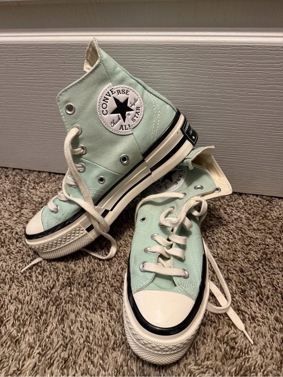 Converse Shoes - Converse Chuck Taylor All Star Platform High Top Mint Green